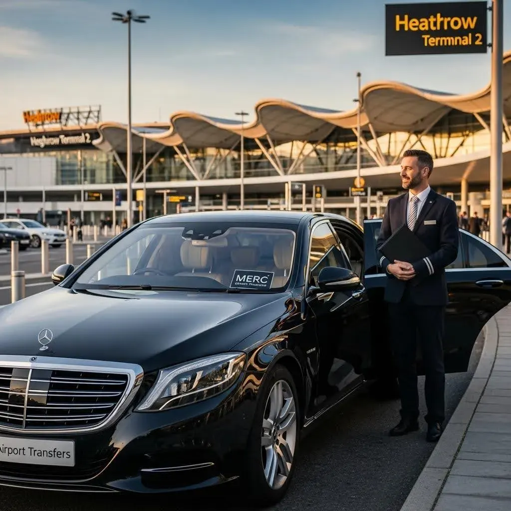 Merc Airport Transfers For Heathrow Terminal 2 Luxury Transfers