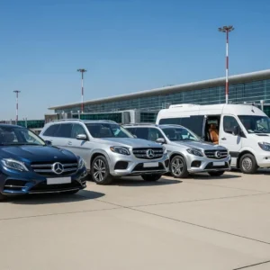Mercedes‑Benz transfer fleet sedan, SUV and minibus